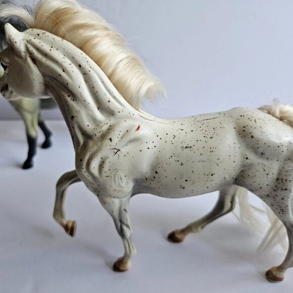 Vintage 1998 Empire Industries “Grand Champions” Appaloosa & Dapple Grey Horses - Picture 7 of 12